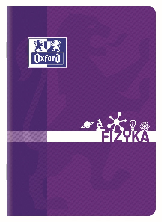 Zeszyt przedmiotowy do Fizyki A5/60 kratka Oxford 90g